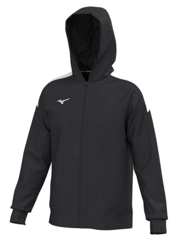 Mizuno MZNRB Track Jacket – Pánská lehká sportovní bunda – Černá - Velikost: S
