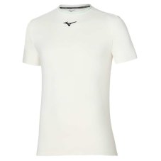 Mizuno Frontier Shadow Graphic Tee – Pánské tenisové triko – Bílá