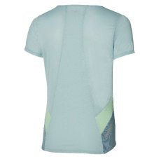Mizuno DryAeroFlow Tee – Dámské běžecké triko – Světle zelená