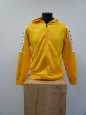Mizuno Nara Training FZ Hoodie – Pánská sportovní mikina – Žlutá
