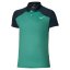 Mizuno Stargazer Shadow Polo – Pánské tenisové triko – Zelená