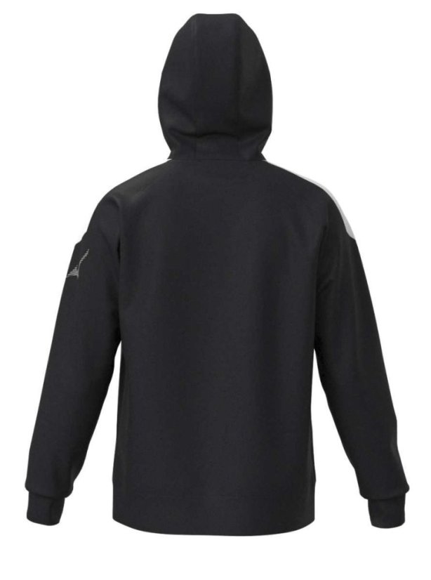 Mizuno MZNRB Track Jacket – Pánská lehká sportovní bunda – Černá - Velikost: S