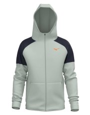 Mizuno Athletics RB Sweat Jacket – Pánská sportovní mikina – Šedá
