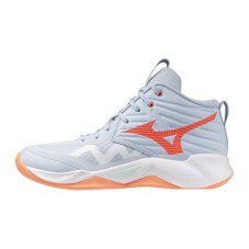 Mizuno Wave Momentum Pro Mid – Dámská volejbalová obuv – Modrá