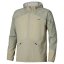 Mizuno Active Alpha Hooded Jacket – Pánská běžecká bunda – Hnědá - Velikost: XL