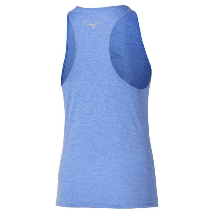 Mizuno Core Runbird Tank Top – Dámské běžecké tílko – Modrá - Velikost: XS