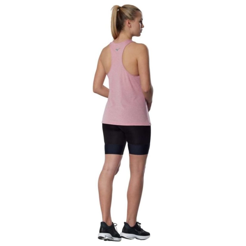 Mizuno Core Runbird Tank Top – Dámské běžecké tílko – Růžová