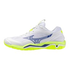 Mizuno Wave Stealth 6 – Unisex halová obuv – Bílo-zelená