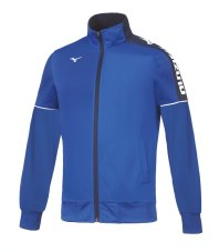 Mizuno Knitted Track Jacket – Juniorská lehká sportovní bunda – Modrá
