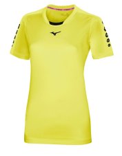 Mizuno Soukyu Shirt – Dámské sportovní triko – Žlutá
