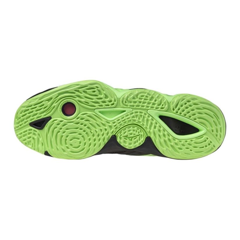 Mizuno Wave Momentum Elite Mid – Unisex volejbalová obuv – Černá