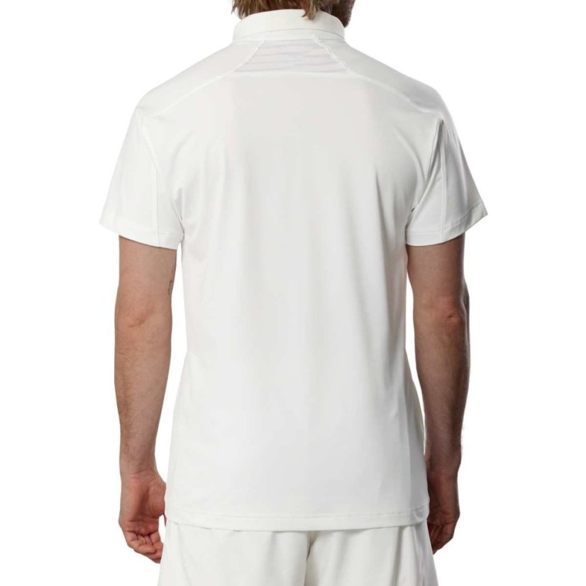 Mizuno Stargazer Shadow Polo – Pánské tenisové triko – Bílá