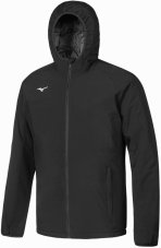 Mizuno Padded Jacket – Pánská zateplená sportovní bunda – Černá