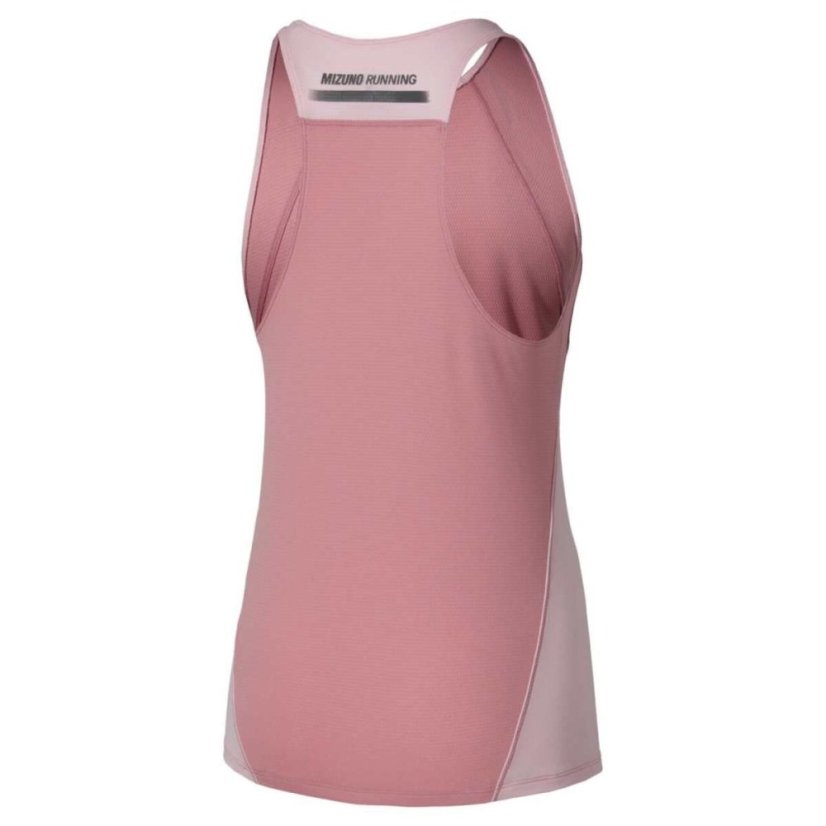Mizuno Active DryAeroFlow Tank Top – Dámské běžecké tílko – Růžová - Velikost: M