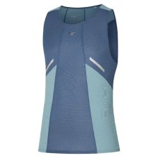 Mizuno DryAeroFlow Tank – Pánské běžecké tílko – Šedá