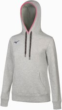 Mizuno Sweat Hoodie – Dámská sportovní mikina – Šedá