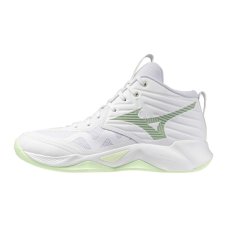 Mizuno Wave Momentum Pro Mid – Dámská volejbalová obuv – Bílá