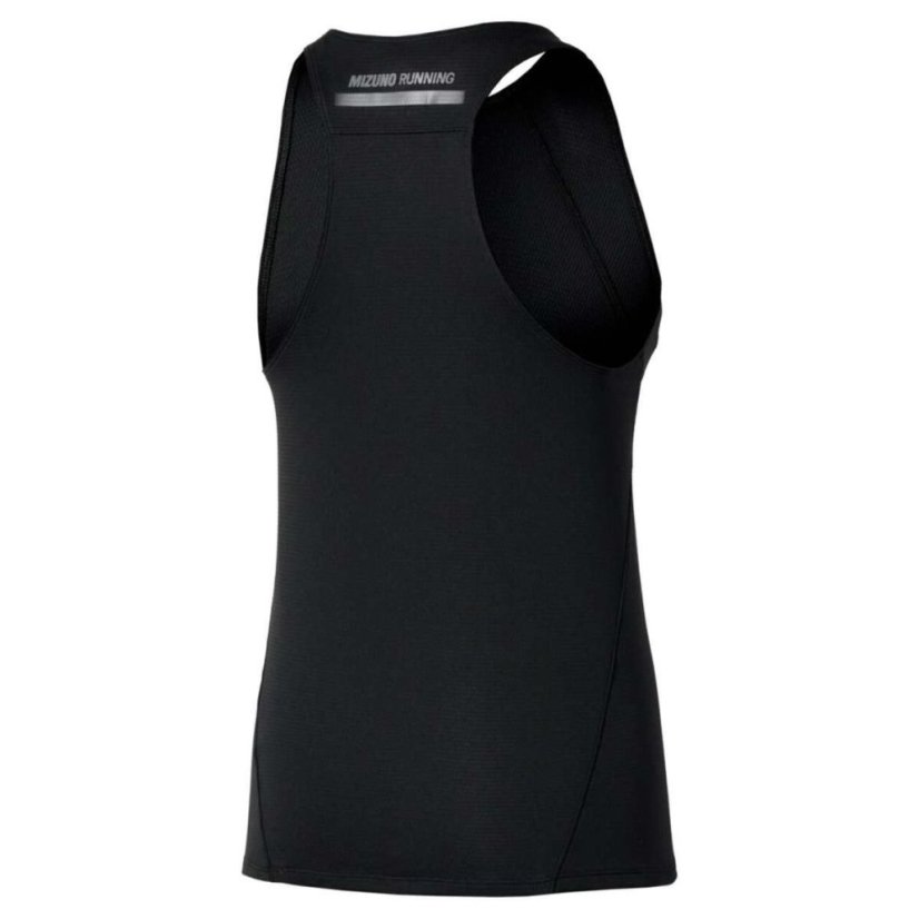 Mizuno Active DryAeroFlow Tank Top – Dámské běžecké tílko – Černá - Velikost: S