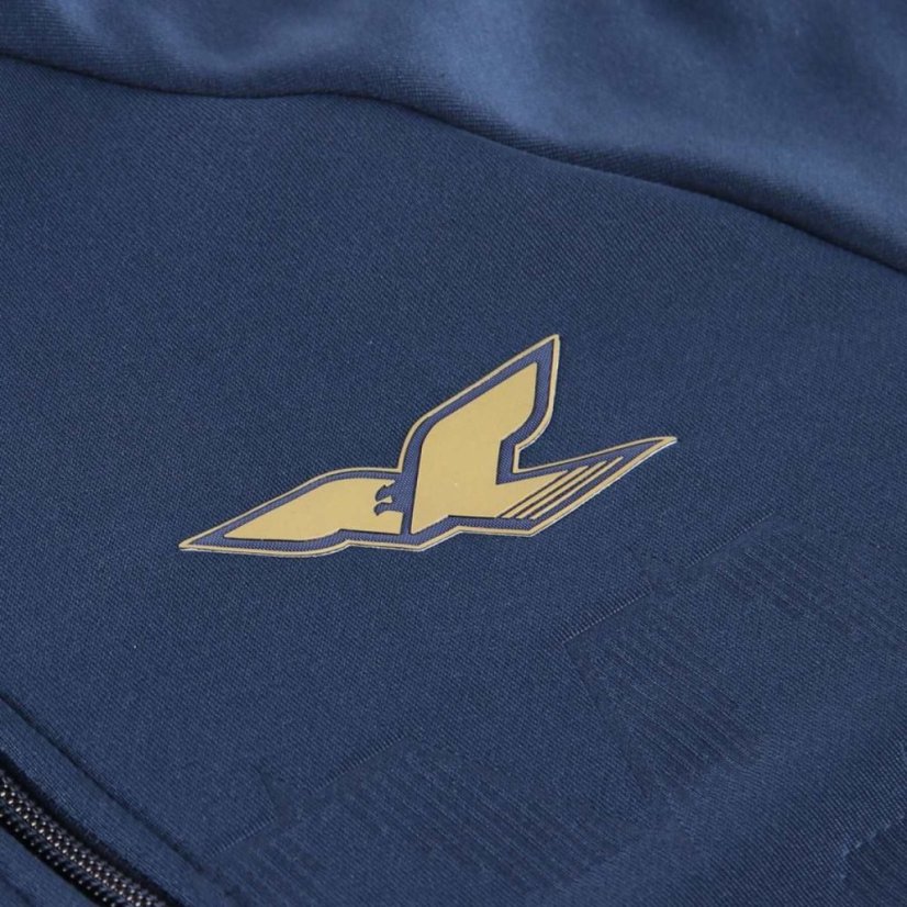 Mizuno 125 Walk Out Track Jacket – Lehká sportovní bunda – Modrá - Velikost: S
