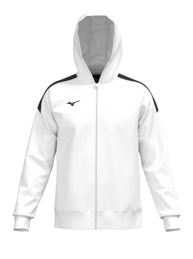 Mizuno MZNRB Track Jacket – Pánská lehká sportovní bunda – Bílá - Velikost: XL
