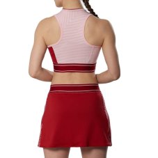 Mizuno Stargazer Crop Top – Dámské tenisové tílko – Růžová
