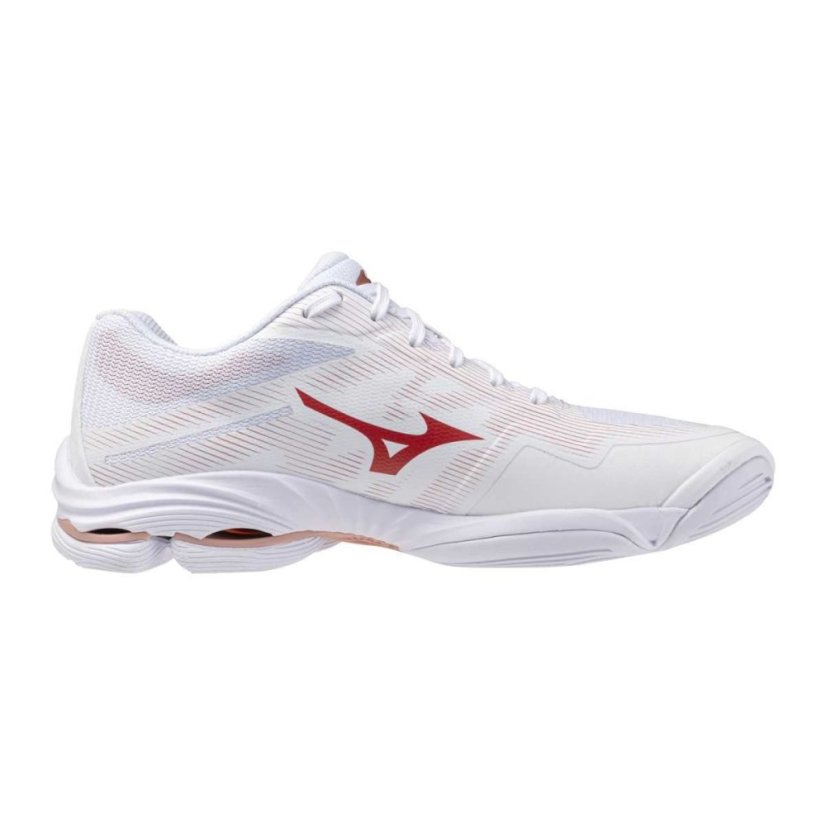 Mizuno Wave Lightning Pro – Dámská volejbalová obuv – Bílá - Velikost: EUR 41