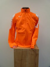 Mizuno Nara Windbreaker Jacket – Pánská sportovní větrovka – Oranžová