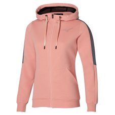 Mizuno Release Sweat Jacket – Dámská sportovní mikina – Broskvová