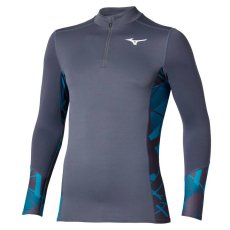 Mizuno Virtual Body G5 Half Zip – Pánské termotriko – Šedá