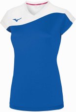 Mizuno Authentic Myou Tee – Dámské sportovní triko – Modrá