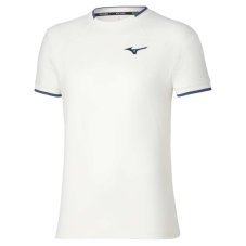 Mizuno Stargazer Shadow Graphic Tee – Pánské tenisové triko – Bílá