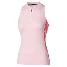 Mizuno Daybreakers Printed Tank – Dámské tenisové tílko – Růžová