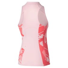 Mizuno Daybreakers Printed Tank – Dámské tenisové tílko – Růžová