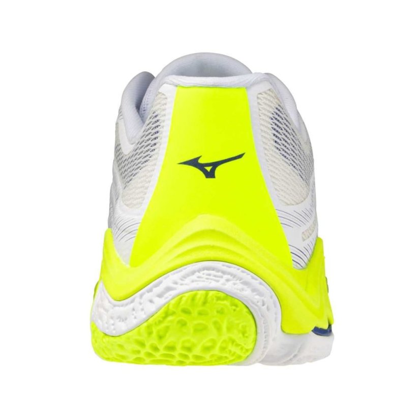 Mizuno Wave Lightning Elite – Unisex volejbalová obuv – Bílo-žlutá