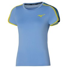 Mizuno Frontier Tee – Dámské tenisové triko – Modrá