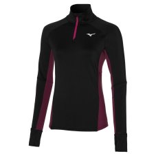 Mizuno Warmalite HZ – Dámská funkční mikina – Černá