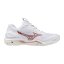 Mizuno Wave Stealth 6 – Dámská halová obuv – Bílá