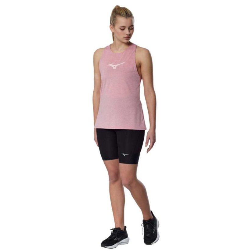 Mizuno Core Runbird Tank Top – Dámské běžecké tílko – Růžová