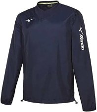 Mizuno Sendai Trad Rain Jacket – Juniorská voděodolná sportovní bunda – Modrá
