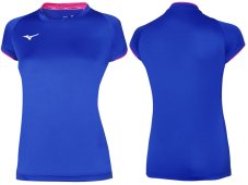 Mizuno Core Short Sleeve Tee – Dámské sportovní triko – Modrá