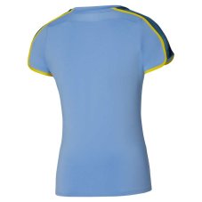 Mizuno Frontier Tee – Dámské tenisové triko – Modrá