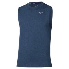 Mizuno Core Impulse Sleeveless – Pánské běžecké tílko – Tmavě modrá