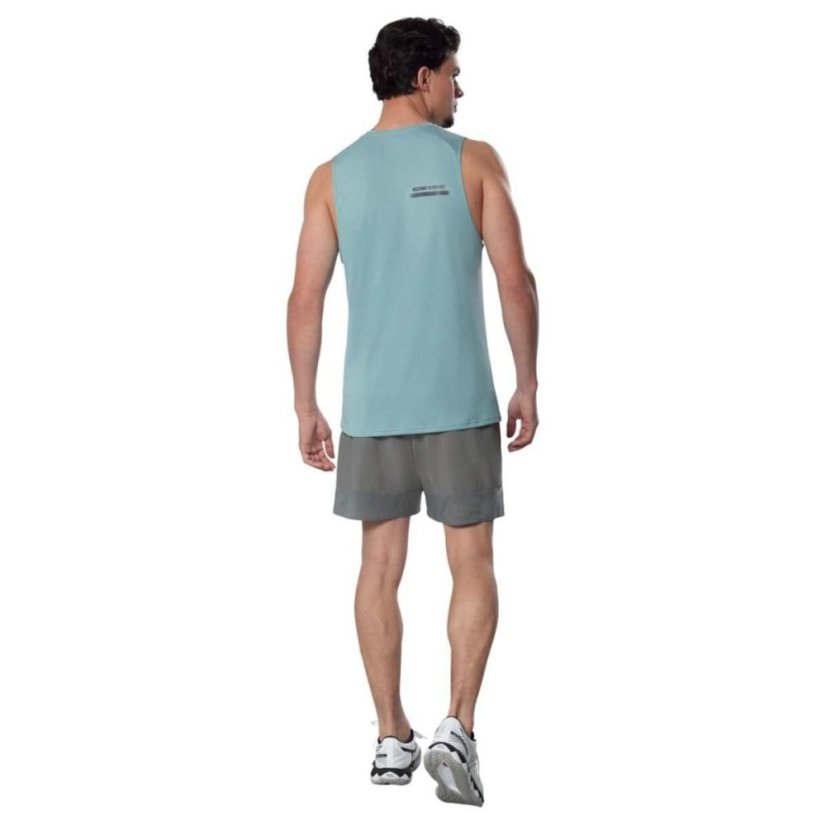 Mizuno Active DryAeroFlow Tank Top – Pánské běžecké tílko – Světle zelená - Velikost: XL