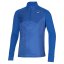 Mizuno Hybrid LS HZ – Pánská funkční mikina – Modrá