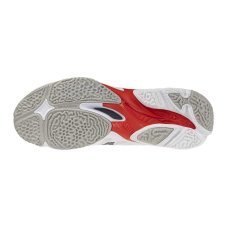 Mizuno Wave Lightning Elite Mid – Unisex volejbalová obuv – Bílá