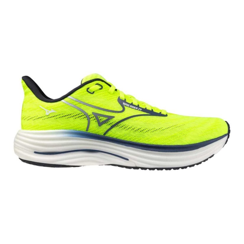 Mizuno Wave Rider 29 – Pánská silniční běžecká obuv – Žlutá
