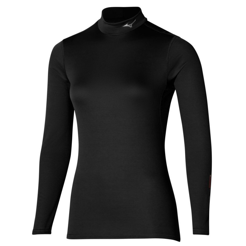 Mizuno Mid Weight High Neck – Dámské termotriko – Černá