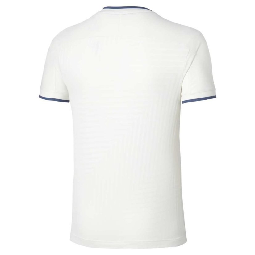Mizuno Stargazer Shadow Graphic Tee – Pánské tenisové triko – Bílá