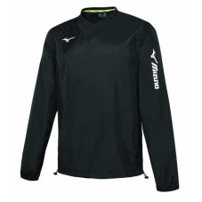 Mizuno Sendai Trad Rain Jacket – Juniorská voděodolná sportovní bunda – Černá