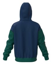 Mizuno Athletics Sweat Jacket – Pánská sportovní mikina – Modro-zelená